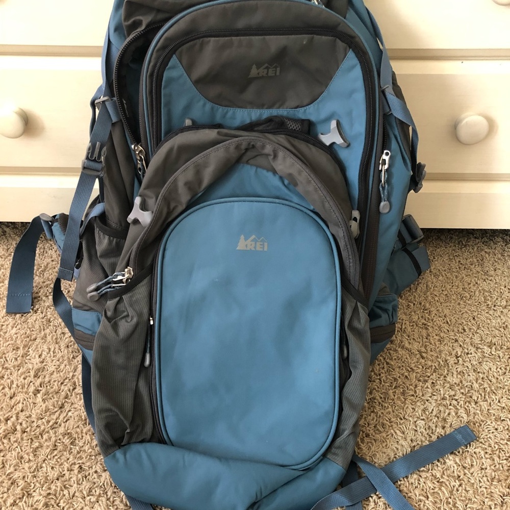REI travel backpack